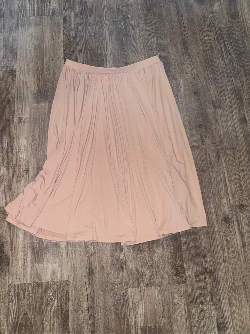 Women's Blush Pink Skirt - Classic Flowy Style